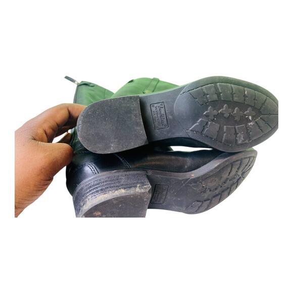 Sam Edelman Womens Penny Classic Equestrian Boot Zip Up Black Leather 6M - Picture 7 of 12